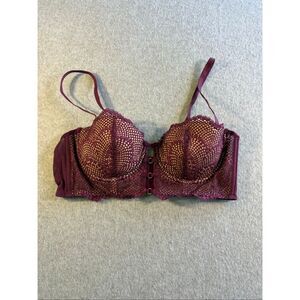 Adore Me Margaritte push-up balconette bra 36B